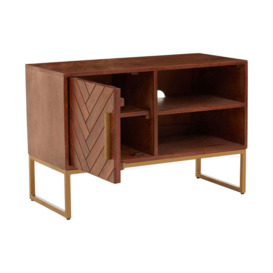 Olivia's Soft Industrial Collection - Gaya Media Unit in Brown / Large - thumbnail 3