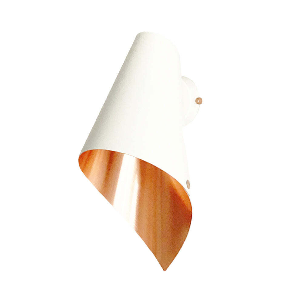 Arcform Lighting - Arc Wall Light in Brushed Copper & White / Standard - image 1