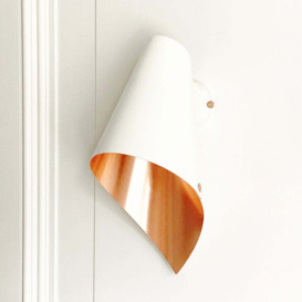 Arcform Lighting - Arc Wall Light in Brushed Copper & White / Standard - thumbnail 2