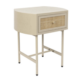 Olivia's Nordic Living Collection Maya Side Table in Beige - thumbnail 3