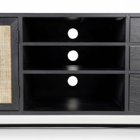 Olivia's Nordic Living Collection Guy Sideboard in Black - thumbnail 3