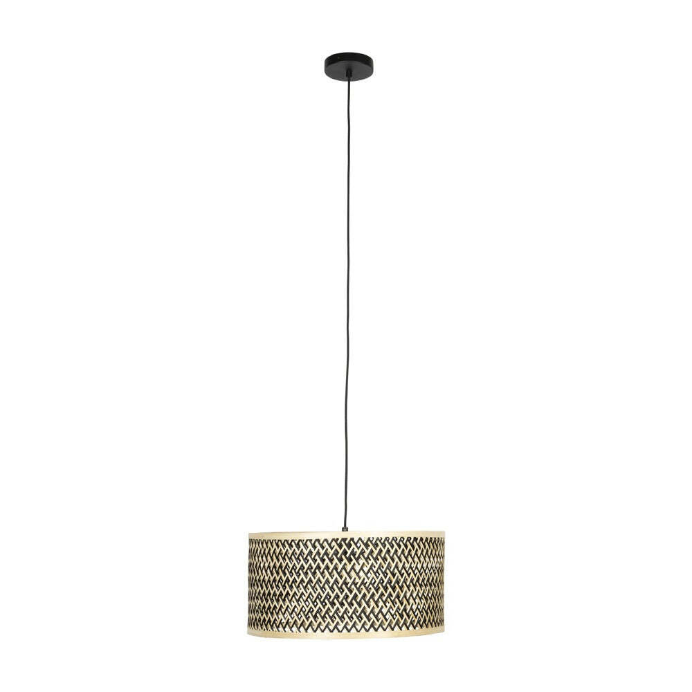 Olivia's Nordic Living Collection Ishmael Pendant Light in Bamboo / Large - image 1