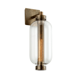 Hudson Valley Lighting Atwater 1 Light Wall in Vintage Brass / Small