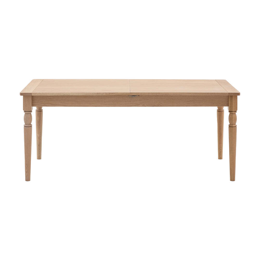 Gallery Interiors Ascot Extending Dining Table in Natural - image 1