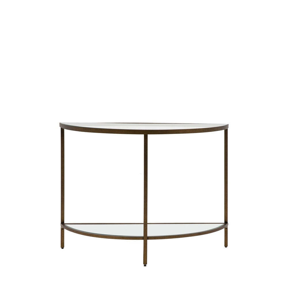 Gallery Interiors Hodson Console Table in Bronze - image 1