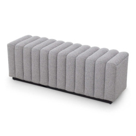 Liang & Eimil Kalum Bench Boucle Grey - Outlet