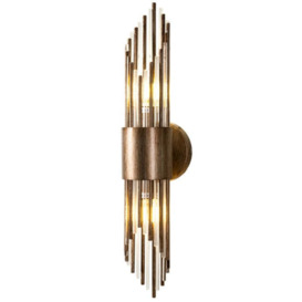 RV Astley Alness Wall Lamp with Painted Gold Antique Finish