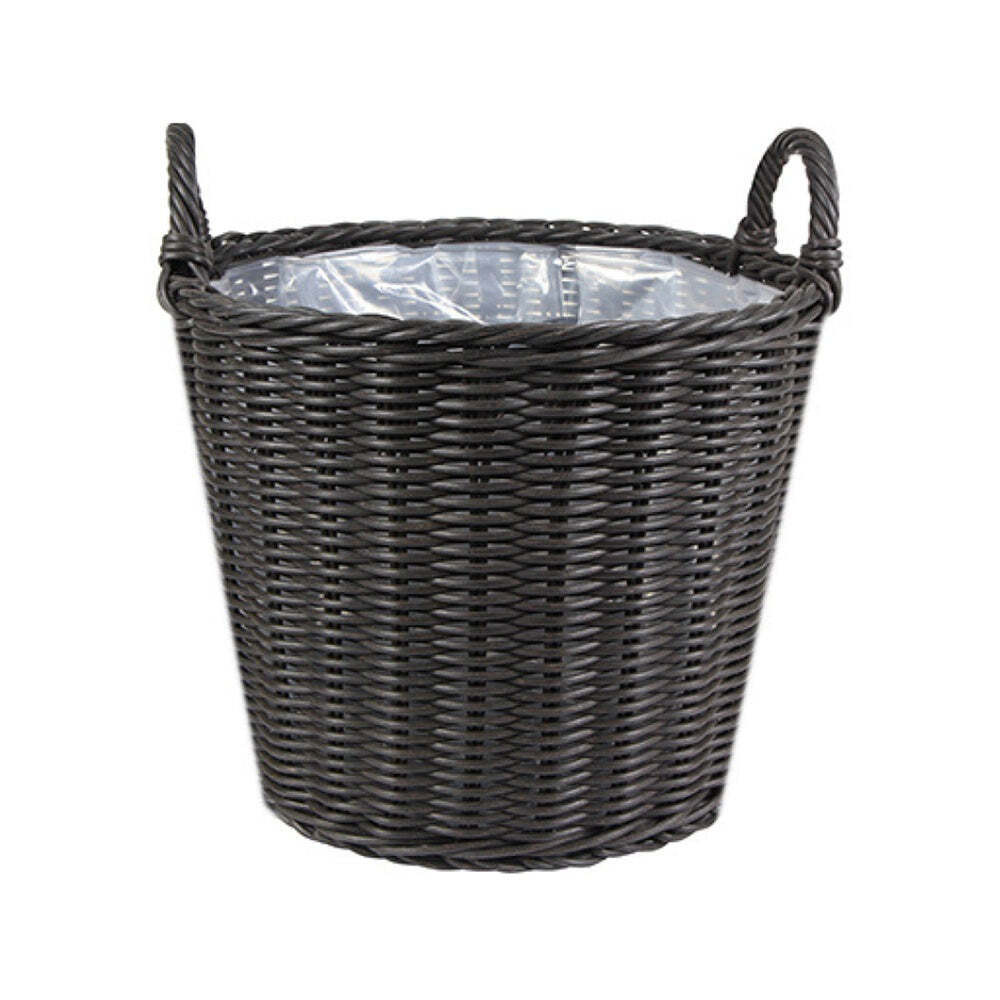 Ivyline Polyrattan Willow Lined Planter / Large - image 1
