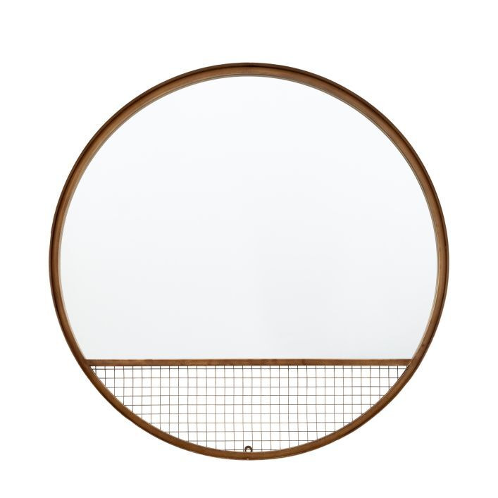 Gallery Interiors Southpaw Wall Mirror in Bronze - image 1