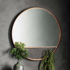 Gallery Interiors Southpaw Wall Mirror in Bronze - thumbnail 2