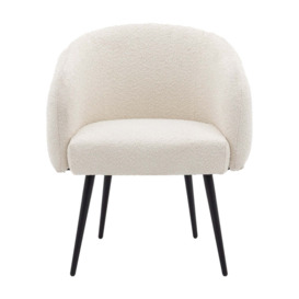 Gallery Interiors Chrion Tub Chair in Off White - thumbnail 1