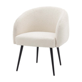 Gallery Interiors Chrion Tub Chair in Off White - thumbnail 2