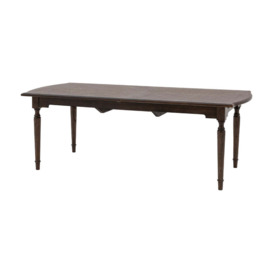 Gallery Interiors Melody Extending Dining Table in Brown - thumbnail 2