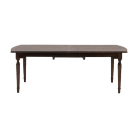 Gallery Interiors Melody Extending Dining Table in Brown - thumbnail 1