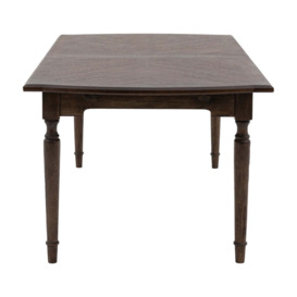 Gallery Interiors Melody Extending Dining Table in Brown - thumbnail 3