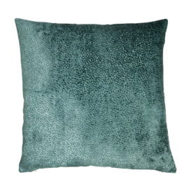 Malini Bingham Velvet Cushion in Teal / Large