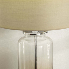 Olivia's Venice Table Lamp in Lustre Ombre Glass - thumbnail 2