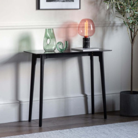 Gallery Interiors Blair Console Table in Black - thumbnail 2