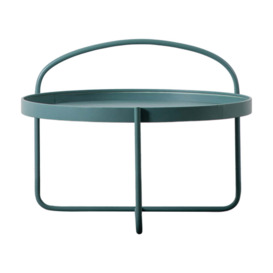 Gallery Interiors Melbury Coffee Table in Teal - thumbnail 1