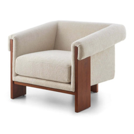 Liang and Eimil Maplin Occasional Chair in Lander Shade and Classic Brown - thumbnail 1
