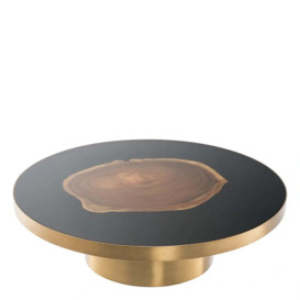 Eichholtz Concord Coffee Table in A Brushed Brass Finish - thumbnail 1