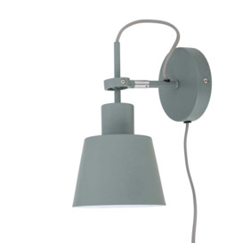 Bloomingville Filine Wall Lamp in Green Iron - Outlet - thumbnail 2