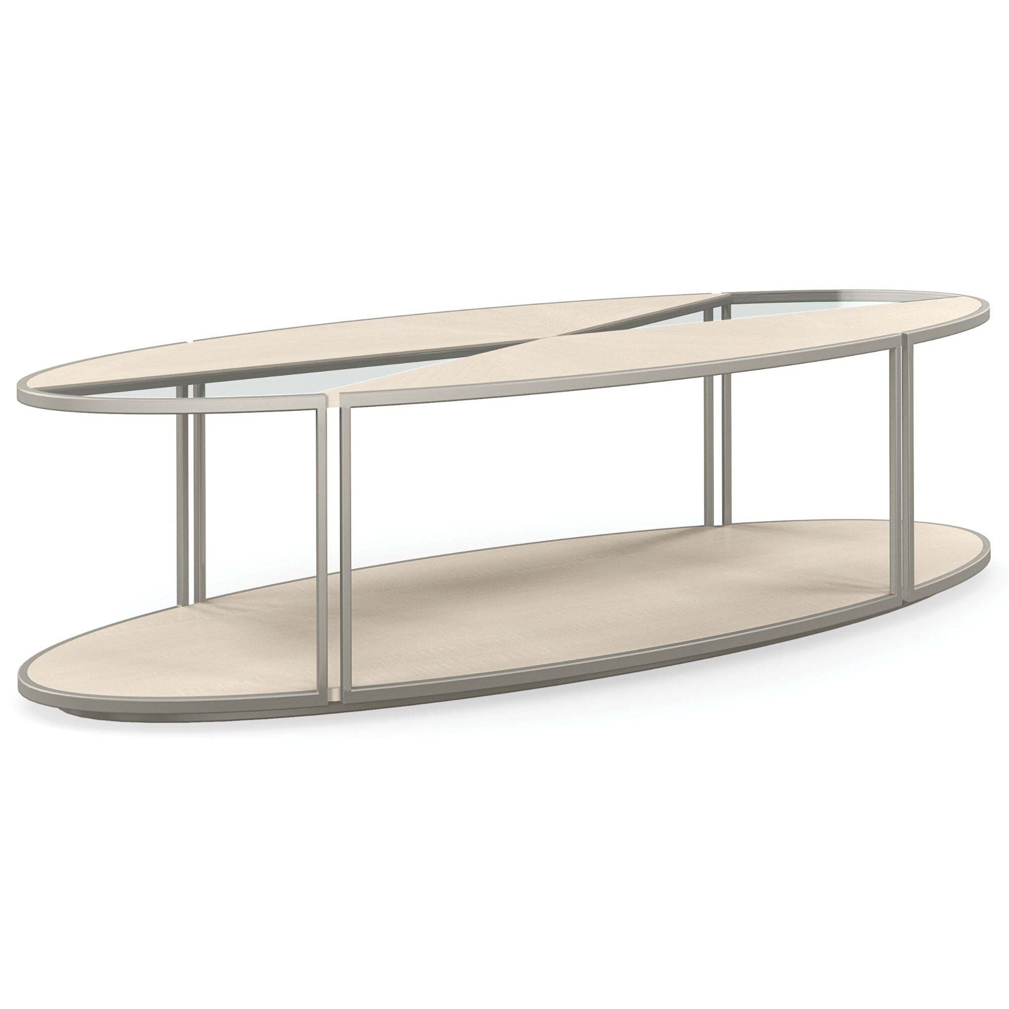 Caracole Classic Quarter View Coffee Table - image 1