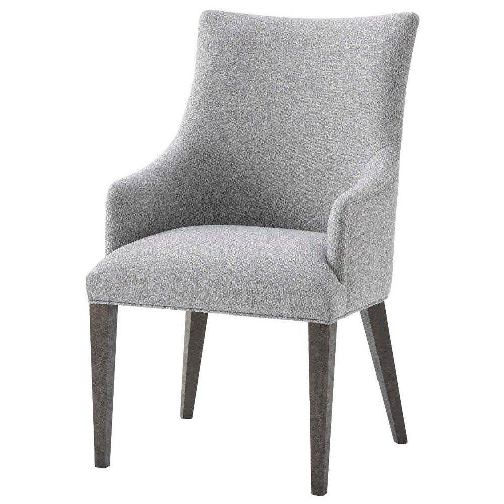 TA Studio Adele Dining Chair with Arms in Matrix Pewter - image 1