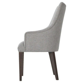 TA Studio Adele Dining Chair with Arms in Matrix Pewter - thumbnail 3