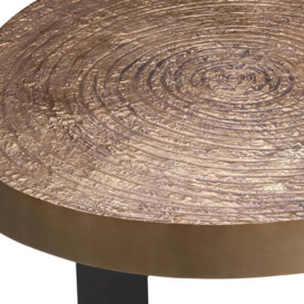 Eichholtz Anabelle Coffee Table in Antique Gold Finish - thumbnail 3