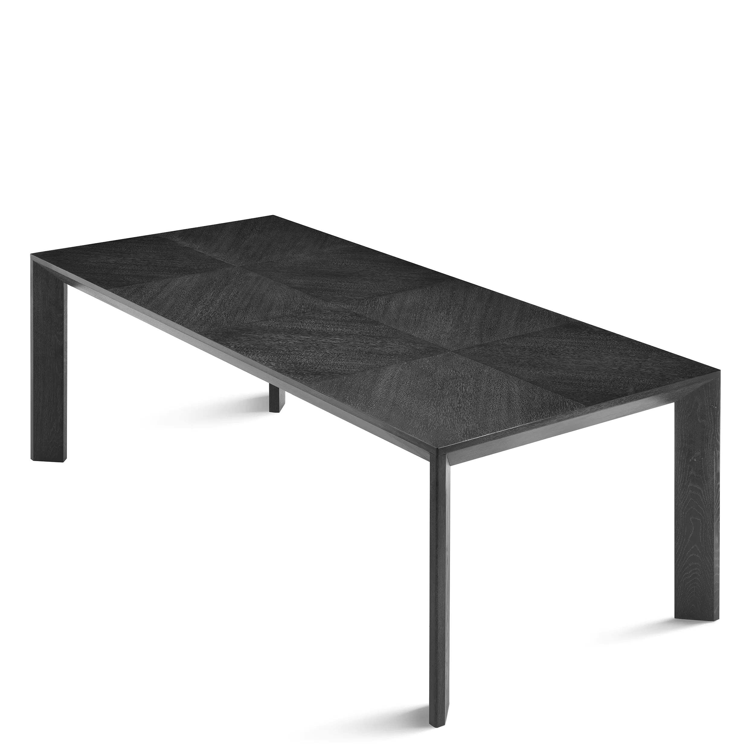 Eichholtz Tremont Dining Table in Charcoal Grey Oak Veneer - image 1