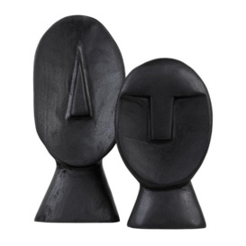 Must Living Set Of 2 Nosy Statue in Black - thumbnail 2