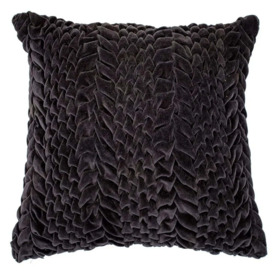 Malini Dunand Cushion in Charcoal