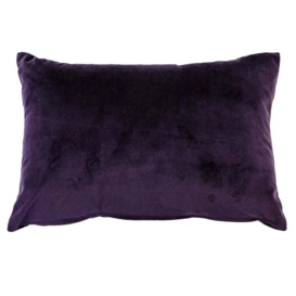 Malini Luxe Rectangle Cushion in Purple