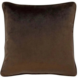 Malini Large Luxe Cushion in Chocolate