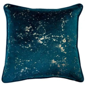 Malini Shimmer Cushion in Teal