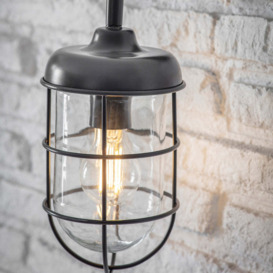 Garden Trading Harbour Outdoor Wall Light in Carbon - Outlet - thumbnail 2