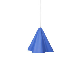 Broste Copenhagen Skirt Pendant Lamp in Baja Blue / Medium - thumbnail 3
