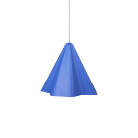 Broste Copenhagen Skirt Pendant Lamp in Baja Blue / Medium - thumbnail 1