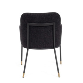 Tommy Franks Fox Dining Chair in London Black - thumbnail 3