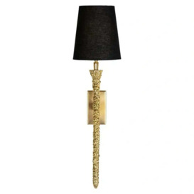 Richmond Interiors Flynt Wall Lamp in Gold
