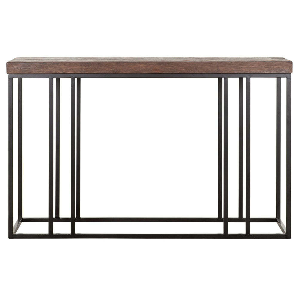 DTP Home Timber Console Table in Mixed Wood / Small - image 1