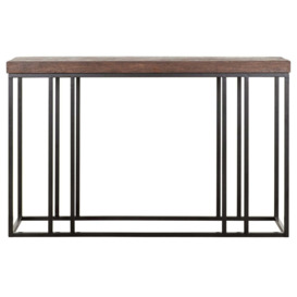 DTP Home Timber Console Table in Mixed Wood / Small - thumbnail 1