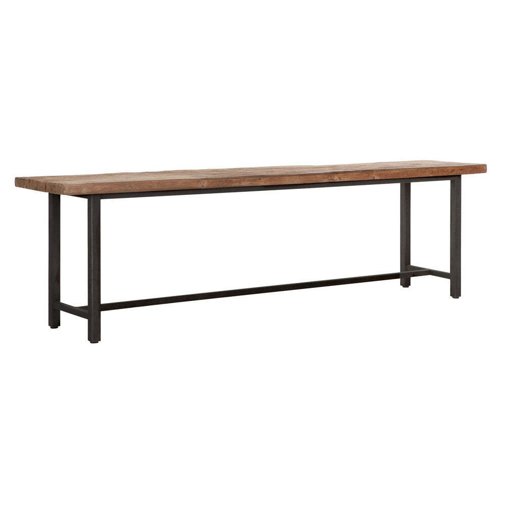 DTP Home Beam Bench with Recycled Teakwood Finish Top / Small - image 1