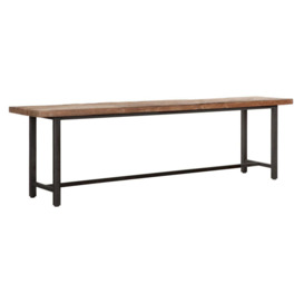 DTP Home Beam Bench with Recycled Teakwood Finish Top / Small - thumbnail 1