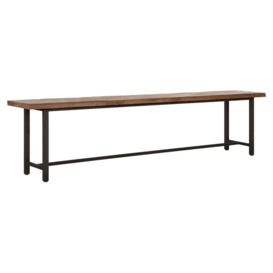 DTP Home Beam Bench with Recycled Teakwood Finish Top / Medium - thumbnail 3