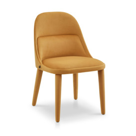 Liang & Eimil Diva Dining Chair in Kaster II Mustard - thumbnail 1