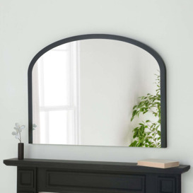 Olivia's Ember Mantle Wall Mirror in Black - thumbnail 2