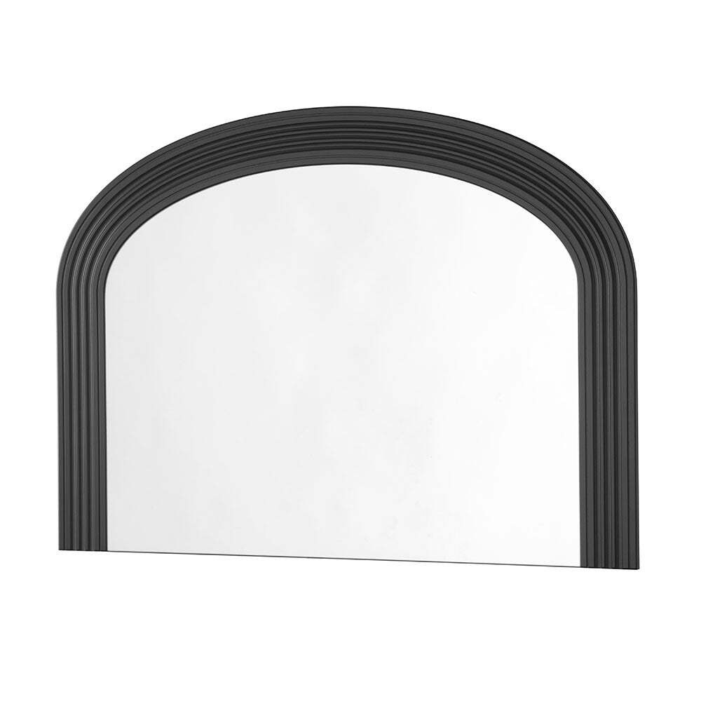 Olivia's Atlas Mantle Wall Mirror in Black - image 1