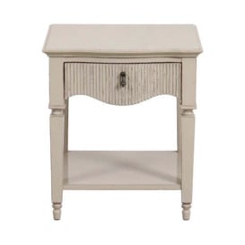 Mindy Brownes Camille Side Table in Linen - thumbnail 2